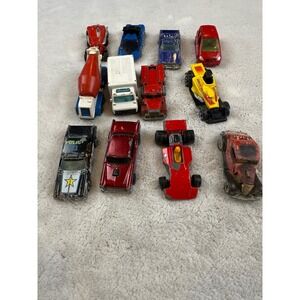 Vintage Hot Wheels Matchbox Diecast Car Lot 12pc 1970s Formula 5000 Police Truck